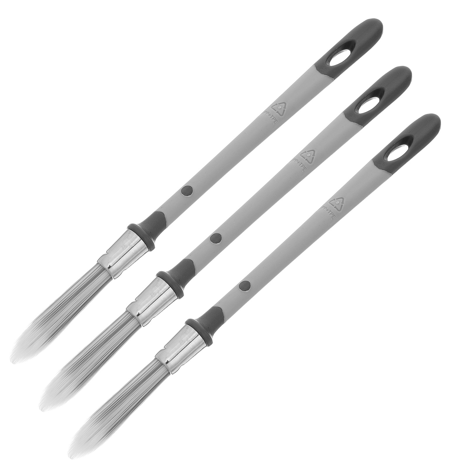 Detailing Brush Set - 3-teiliges Set Detailpinsel für Malerarbeiten, spitze